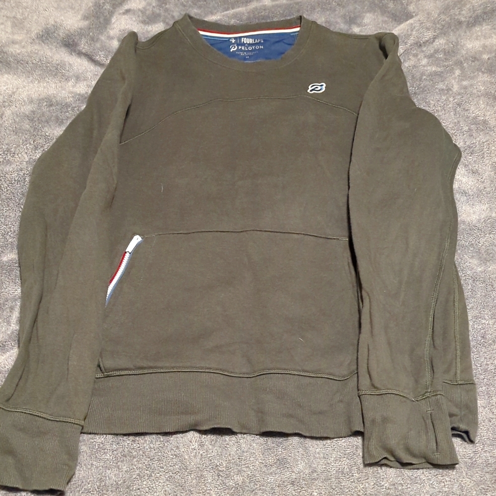 Peloton X Fourlaps crew neck sweatshirt